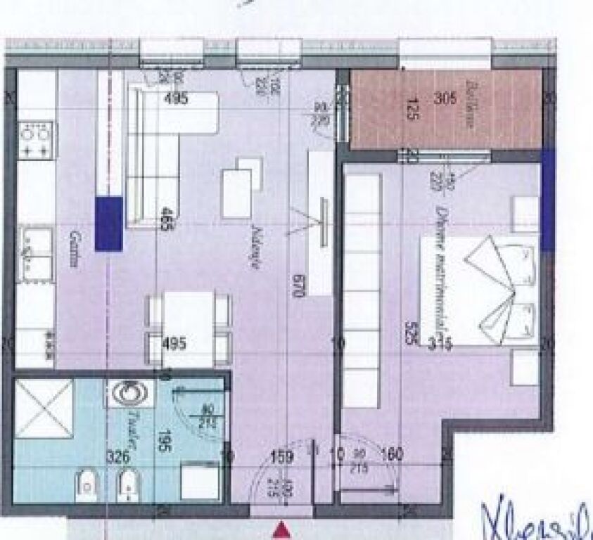 1+1 Apartment for Sale – Tirana Entry - Image 3